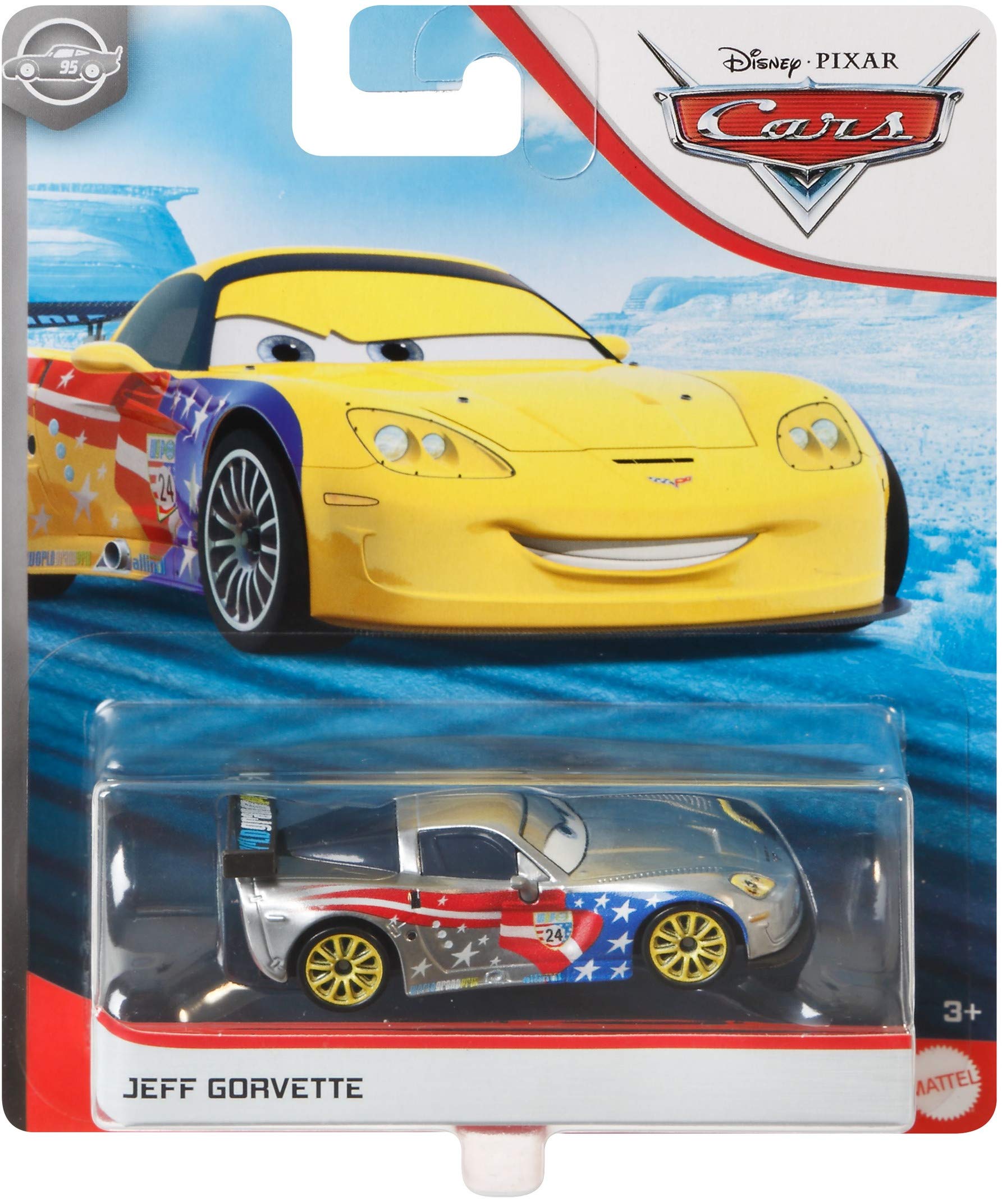 CARS 3 JEFF GORVETTE ジェフ　 カーズ ミニカー Disney Pixar Cars: Jeff Gorvette : Amazon.in: Toys & Games